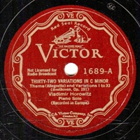 RCA Victor : Horowitz - Rachmaninov Concerto No. 3